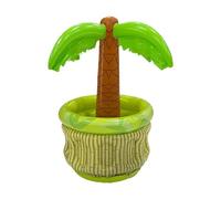 Palm Tree Cooler - Transforms Any Space | Portable Beach Theme Inflatable Decoration with Floating Ice Bucket | For Host Children Adults Pool Party Summer Indoor Outdoor Water Beverage