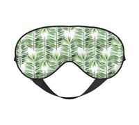 Palm Tree1 - Antifaz para dormir con bloqueo de luz, ajustable, cómoda, suave, reversible, para dormir