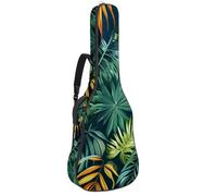 Palm Trees - Bolsa para guitarra acústica con fondo rosa, acolchada gruesa, impermeable, para guitarras de 40, 41 y 42 pulgadas, Multicolor 07, 42.9x16.9x4.7 in, Mochila informal