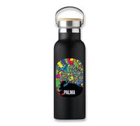 Palma De Mallorca - Termo de viaje con mapa de la ciudad de España, botella ecológica, taza de café