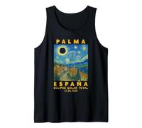 Palma, España Eclipse Solar Total 2026 Camiseta sin Mangas