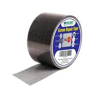 PALMAT Pantalla contra Moscas - Kit de Parche, Reparación para Insectos, Cubre Agujeros y Desgarres en Instantes, A Prueba de Agua, Resistente al Calor, Para Exteriores e Interiores, 5 x 200cm (Negro)