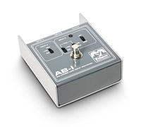 Palmer ABI - Conmutador simétrico de entrada de línea para micrófono o señal de línea, color gris