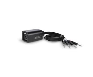 Palmer AoC Loom TRSm Cable adaptador multinúcleo de audio sobre Cat de etherCON a 4 tomas TRS