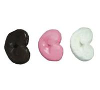 Palmera chocolate negro,blanco y fresa tierna surtido. Hojaldre. Ideal para celebraciones. Perfecta para cumpleaños. Dulce para compartir. Candy bar. Granel 2 kg. El horno de Don Ramon.