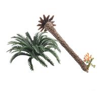 Palmera de coco hecha a mano para paisajes arquitectónicos, complemento perfecto para tu diseño de paisaje (altura = 15 cm)