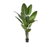 Well Home Planta Artificial Decorativa Grande Realista para Interiores: Palmera Platanera Artificial de 210cm