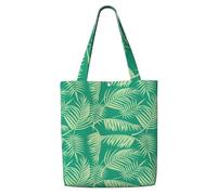Palmera tropical,Bolsas de supermercado reutilizables, bolsas de compras, bolsas de lona de gran capacidad, bolso de hombro