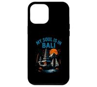 Palmeras de Bali Mi Alma está en Bali Vintage Womens Beach Life Carcasa para iPhone 12 Pro MAX
