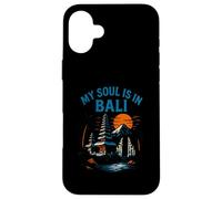 Palmeras de Bali Mi Alma está en Bali Vintage Womens Beach Life Carcasa para iPhone 16 Plus