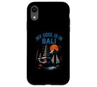 Palmeras de Bali Mi Alma está en Bali Vintage Womens Beach Life Carcasa para iPhone XR