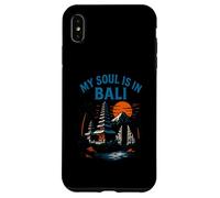 Palmeras de Bali Mi Alma está en Bali Vintage Womens Beach Life Carcasa para iPhone XS MAX