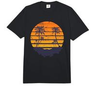Palmeras de los Mares del Sur con un Gran Amanecer Comfort Colors Adult Heavyweight T-Shirt