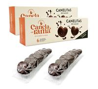 PALMERITAS DE CHOCOATE - ELABORACION ARTESANA - PACK 2 DE CAJAS - 12 UNIDADES