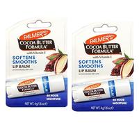 Palmer's, Cocoa Butter Ultra Hidratante Labial Bálsamo Labial SPF 15 Duo para Unisex Pack de 2