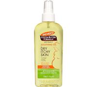 PALMERS COCOA BUTTER FORMULA SOOTHING OIL DRY/ITCHY SKIN 150 ml 4050 | Aceite corporal con vitamina E, colágeno, elastina, calma, hidrata y suaviza para aliviar la piel seca y con picazón