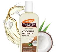 Palmer's Fórmula de aceite de coco, aceite corporal, hidratante corporal con extracto de café verde, aceite de baño para piel seca, 8.5 onzas (tapa de vertido)