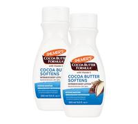 Palmer's Fórmula de manteca de cacao con vitamina E suaviza, suaviza y alivia la piel seca 48 horas de humedad, suaviza las marcas, tonifica la piel 250 ml (paquete de 2)