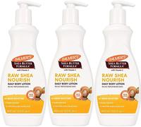Palmers Shea Fórmula con Vitamina E Manteca Cacao Cruda Bomba Loción 400ml X 3