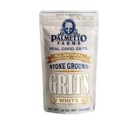 Palmetto Farms White Stone Ground Grits 2 LB - No -GMO - Just All Natural Corn, No Aditives - Naturally Gluten Free, Produced in a Wheat Free Facility - Grinding Grits Since 1934 by N/A
