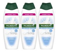 Palmolive Gel de Baño en Crema Natural Balance Sensible Cuidado Hidratante, Botella 550+50 ml, Pack 3 uds - Gel de ducha cremoso, agradable fragancia, ayuda a mantener la hidratacion natural de la