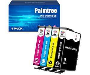 Palmtree 604 XL Cartuchos compatibles con Epson 604 Cartuchos para Epson XP 3200 Cartuchos de Impresora epson XP 4200 XP 2205 Cartuchos para epson XP-3205 XP-2200 XP-4205 Workforce WF-2930DWF