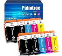 Palmtree Compatible para Cartucho Epson 202XL 202 XL Multipack para Tinta Epson XP 6100 para Epson Expression Premium XP-6100 XP-6105 XP-6000 XP-6005 XP-6001 Impresora (Paquete de 10)