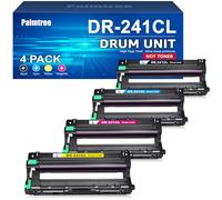 Palmtree DR241CL DR-241CL Tambor Compatible con Brother DR241CL DR 241CL para Brother HL-3140CW HL3140CW HL-3150CDW MFC 9330CDW DCP-9020CDW DCP-9015CDW DCP 9020CDW MFC 9140CDN MFC 9340CDW (4 Piezas)
