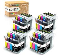 Palmtree LC-123 Cartuchos de Impresora compatibles con Brother LC123 LC123XL para Brother MFC-J470DW MFC-J4410DW MFC-J6520DW MFC-J6720DW MFC-J6920DW MFC-J870DW MFC-J4510DW DCP-J4110DW DCP-J552DW