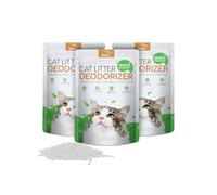 PalNests Desodorante para Arena para Gatos, Eliminador de Olores Natural Aop para Arena para Gatos, Contra los Malos Olores de la Arena de Gatos - Prolonga la Vida útil de la Arena, 3 Piezas