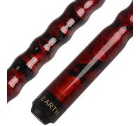 Palo americano de billar de 1,4 m en 2 piezas, diseño ergonómico y madera de arce, calcomanías y funda. Colores blanco, rosa, rojo, azul, verde o negro. De la marca JY., B11, B11