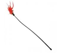 Palo con plumas para gatos