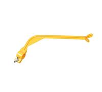 Palo corrector de gesto de swing de golf para ayudar en entrenamientos a principiantes- color amarillo