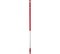 Vikan - Higiene - Mango - Ergonómico - Aluminio - Rojo - 130cm
