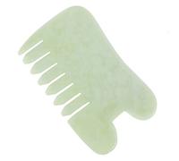 Palo De Gua Sha Plato De Gua Sha Piedra De Masaje Raspadora Piedra De Jade Gua Sha Masajeador De Piel Facial Escultor De Mandíbula Peine De Jade Guasha Cosmético Raspando Piedra