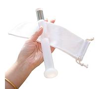 Palo de instrumentos de percusión de cristal for cuenco de cristal, horquilla de afinación de cristal, cáliz de cuenco de canto, Merkaba, mazo musical profesional for meditación de yoga (Color : Crys