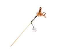 Palo de Juguete para Gato con Plumas y Cuerda, Ideal para estimular el Ejercicio y el Juego Interactivo de Mascotas.