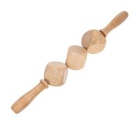 Palo de Madera Khaki Gua Masaje Sha para Cuerpo Completo | Varilla de Masaje Manual, Uso en Yoga, Formato Portátil, para Atletas y Deportistas
