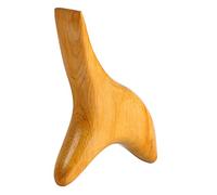 Palo de madera para masaje de manos y pies, 5 estilos Vietnam Cuerpo de madera fragante Reflexología de pies Acupuntura Masajeador tailandés Terapia de rodillos(2)