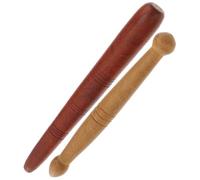 Palo de Masaje de Pies de Madera, 2 Piezas, Compacto