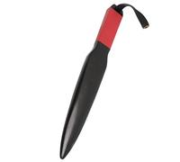 Palo de nailon para romper el estrés, versátil y fácil de usar, con cordón negro para jardín (mango rojo)