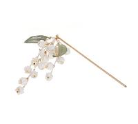 Palo de pelo Chino Orquídea borla horquilla estilo antiguo horquilla paso tocado