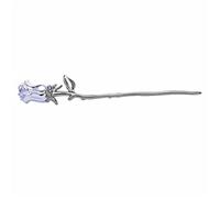 Palo de pelo chino rosa de metal largo temperamento Cosplay horquilla para mujeres (color: morado, tamaño: 17 x 3 cm)