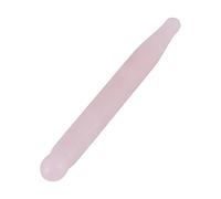 Palo de piedra de masaje, palo de masaje, varita de masaje de cuarzo rosa para aliviar el dolor de la hinchazón de la piel facial antienvejecimiento
