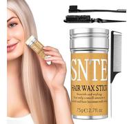 Palo de pomada para el cabello - Peinetas y pomadas para el cabello para un estilo elegante, varillas de cera portátiles | Accesorios de peinado de moda para el trabajo, hogar, reuniones, viajes,