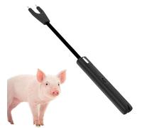 Palo De Prod para Ganado, Palo De Seguridad Eléctrico Recargable con Iluminación LED, Arreador Electrico para Ganado Controlador De Cerdo para Vaca,Cerdo,Ganado, Cabras Y Perro Grande 58cm