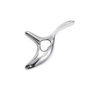 Palo de reflexología de pie de metal para alivio de puntos de acupresión sin necesidad de batería, herramienta de metal para alivio de pies y relajación muscular, palo de masaje portátil para punto