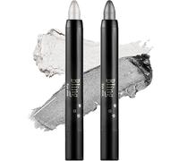 Palo de sombra de ojos - Crema a polvo Acabado mezclable impermeable de larga duración,Lápiz de rayado de eyeliner multiuso para maquillaje diario,Taupe Brown Matte Smokey Nude Eyeshadow (03#01#)