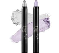 Palo de sombra de ojos - Crema a polvo Acabado mezclable impermeable de larga duración,Lápiz de rayado de eyeliner multiuso para maquillaje diario,Taupe Brown Matte Smokey Nude Eyeshadow (02#08#)