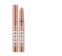 Palo de sombra de ojos - Crema a polvo Acabado mezclable impermeable de larga duración,Lápiz de rayado de eyeliner multiuso para maquillaje diario,Taupe Brown Matte Smokey Nude Eyeshadow (12#)
